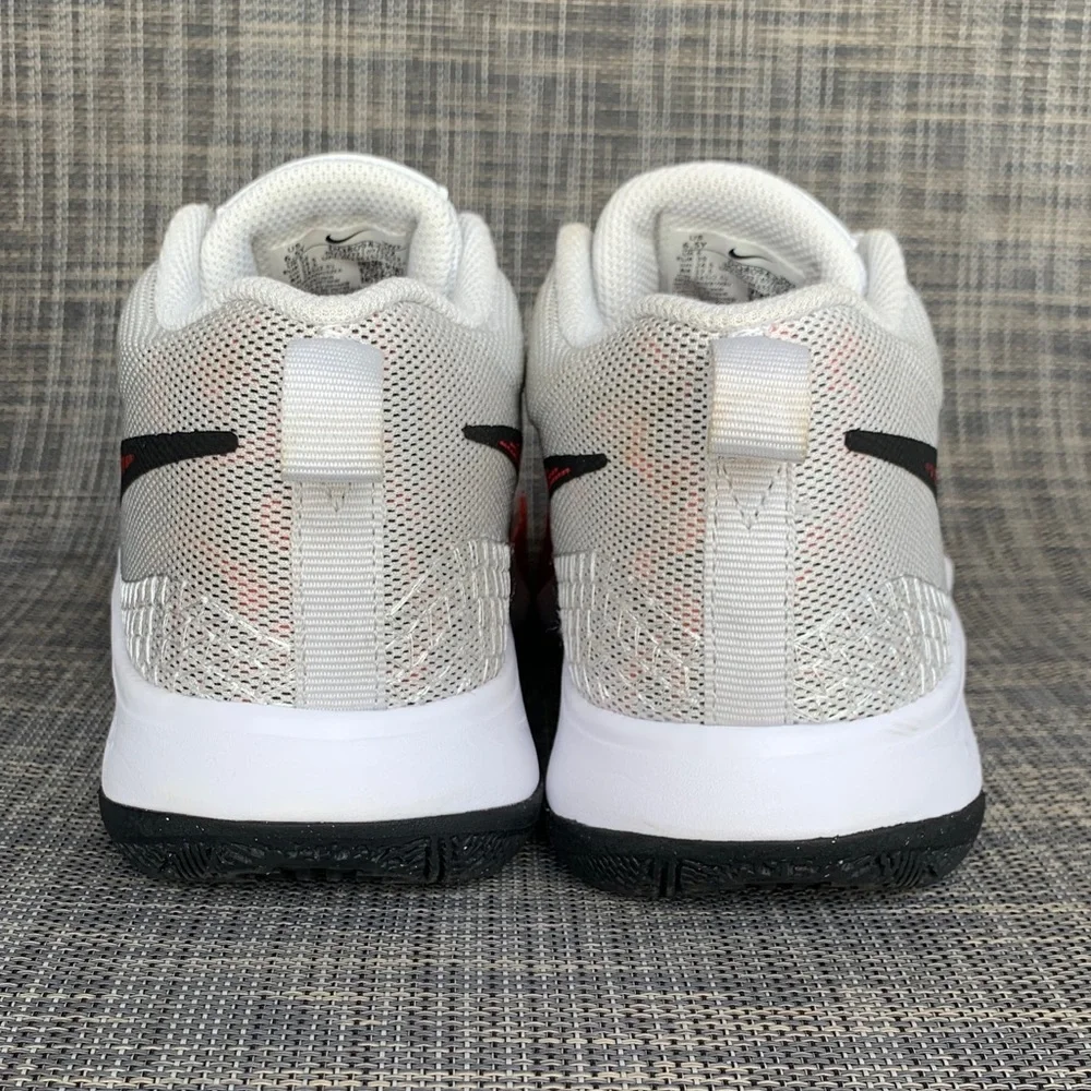 Nike Kyrie Flytrap 6 Basketball Sneakers in Wolf Grey/Red/Black Youth size 6.5